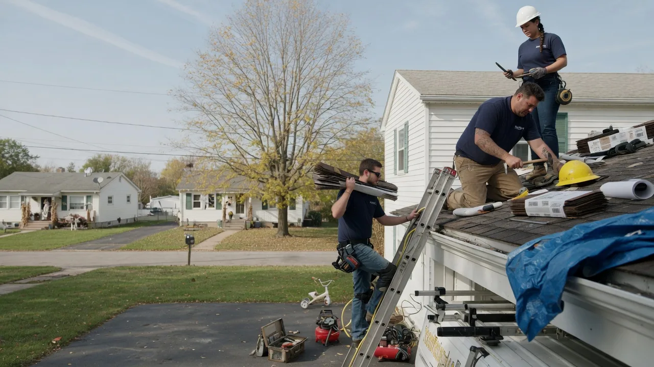 Local Roofing Contractors in Wellington, IL near me
